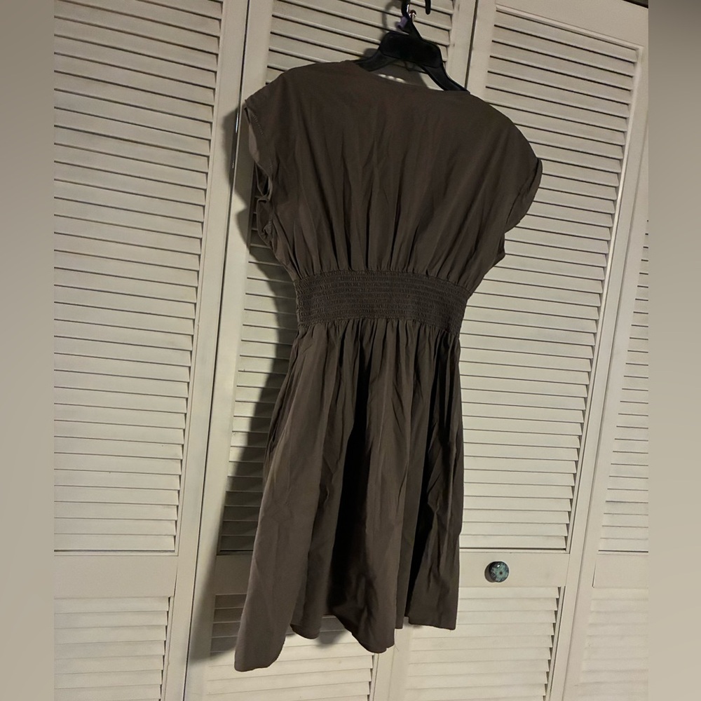 Bar III Stylish Grey Mini Dress